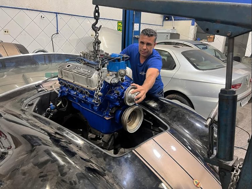 Retífica e montagem de motor